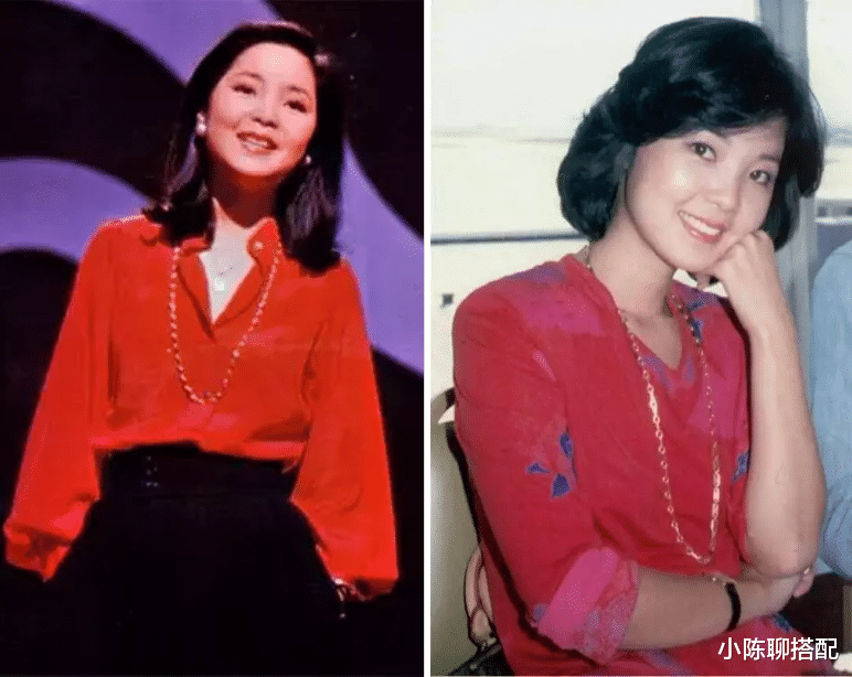 小陈聊搭配 看了邓丽君的时尚造型，突然发现：“再过30年，穿衣也不如她潮”