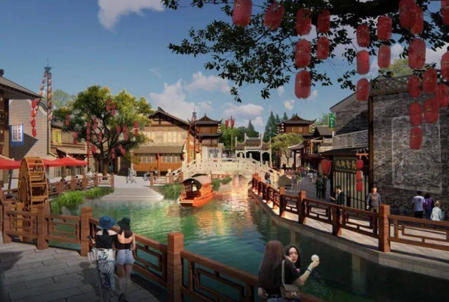 古镇 湖北一假古镇“未开先火”，斥资80亿建造，当地人表示很期待