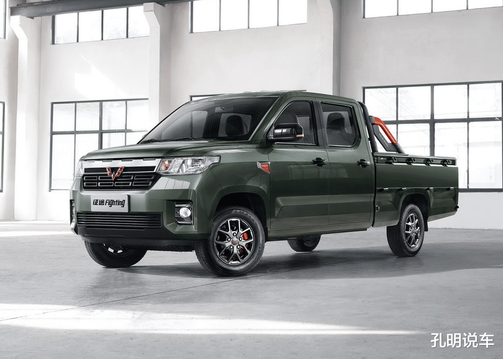 五菱|五菱皮卡细节出炉，1.5L手动带大屏！另有宿营版和钓鱼版