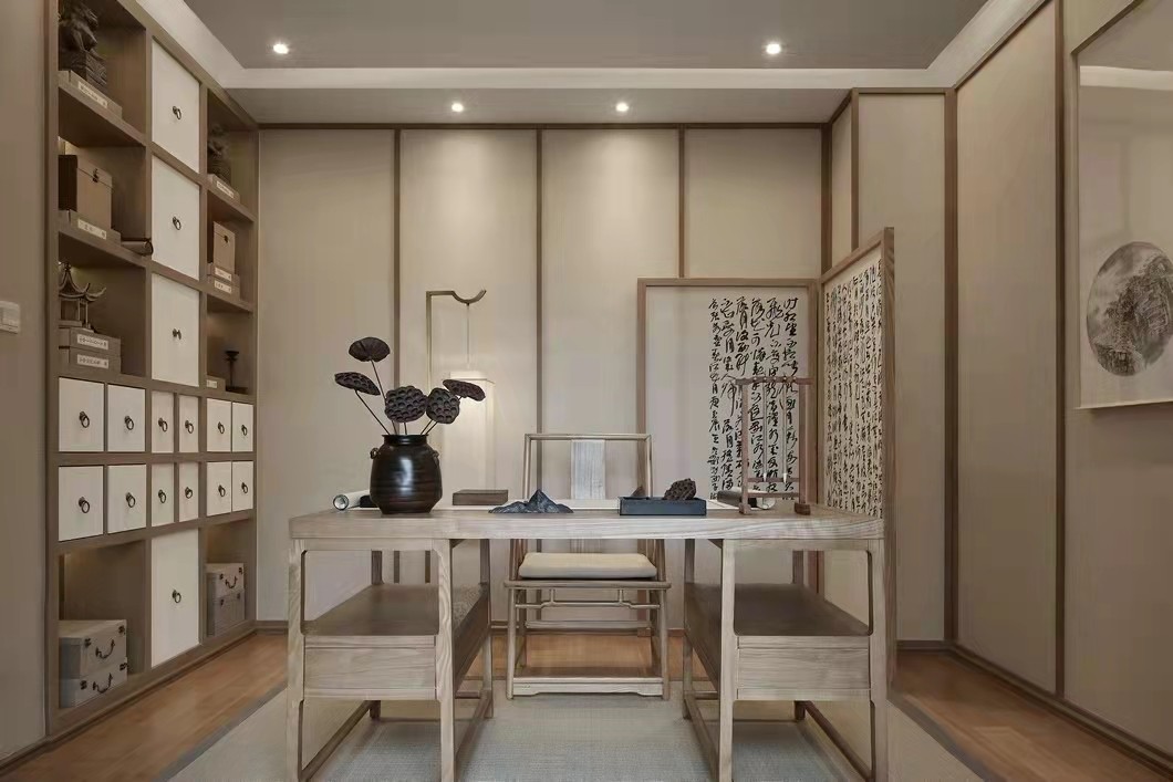 创品装饰|高级感书房设计,美出灵魂高度
