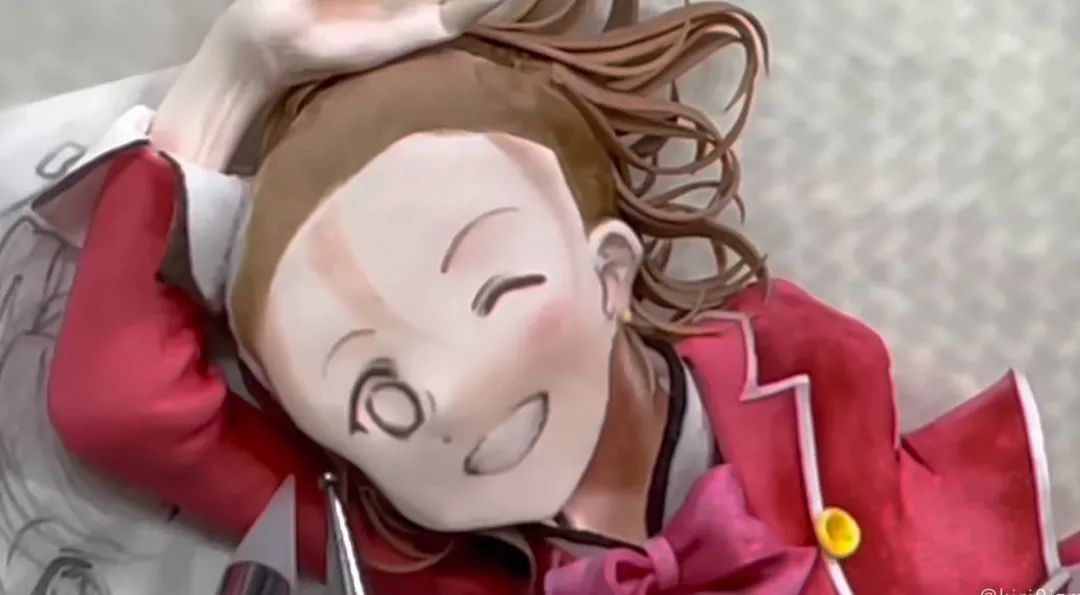 小姐姐|日本小姐姐做出3D动漫蛋糕,比手办还精致!根本舍不得下口