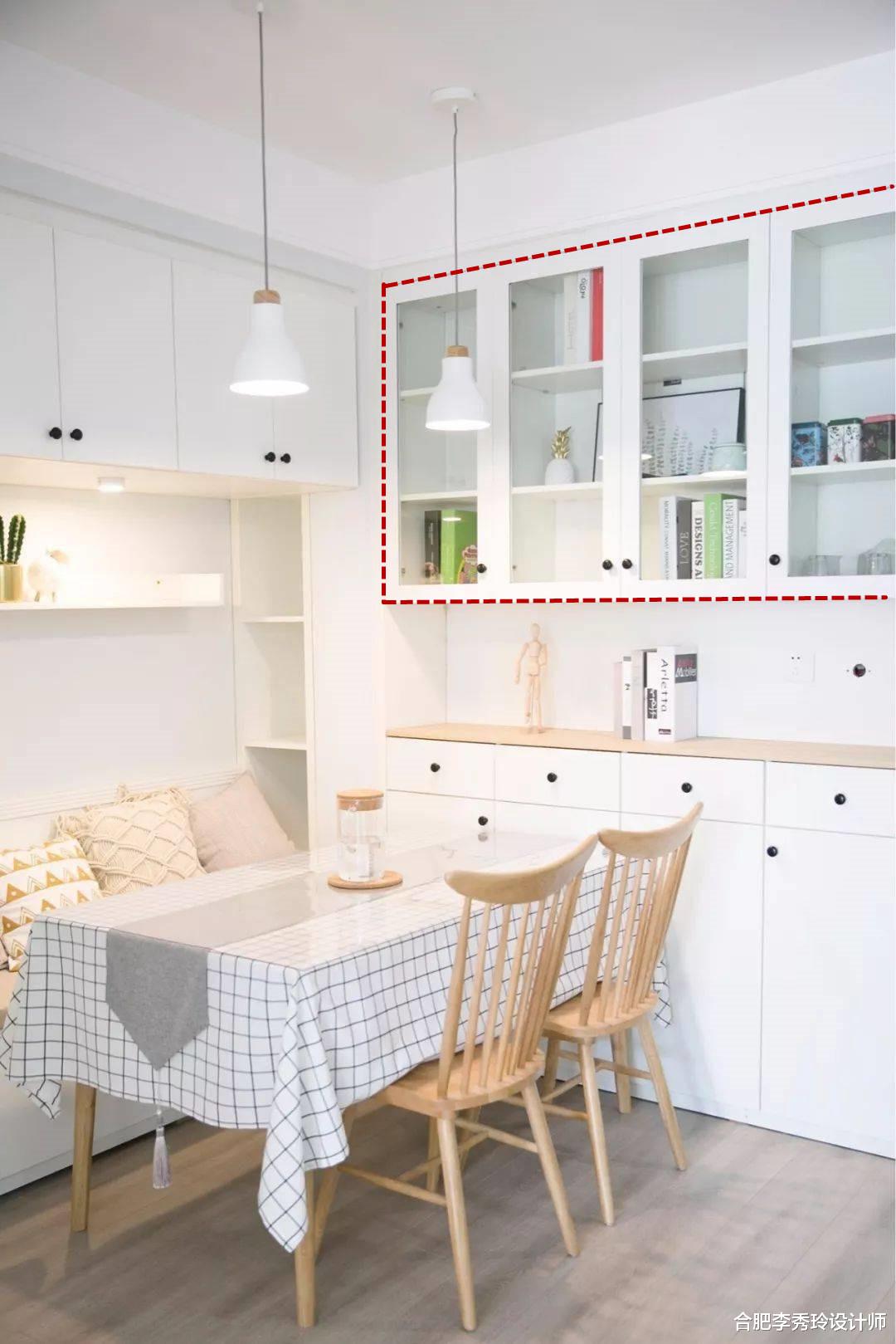 我建议能装就别省了餐边柜，这2种组合柜任选其一，多个储物间用