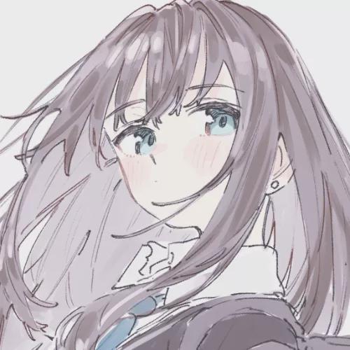 |動漫頭像：你追世界，我追逐你背影