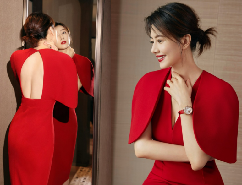 高圆圆|42岁高圆圆现身车展!身边几十个黑衣保镖,手拉手围一圈阵仗太大