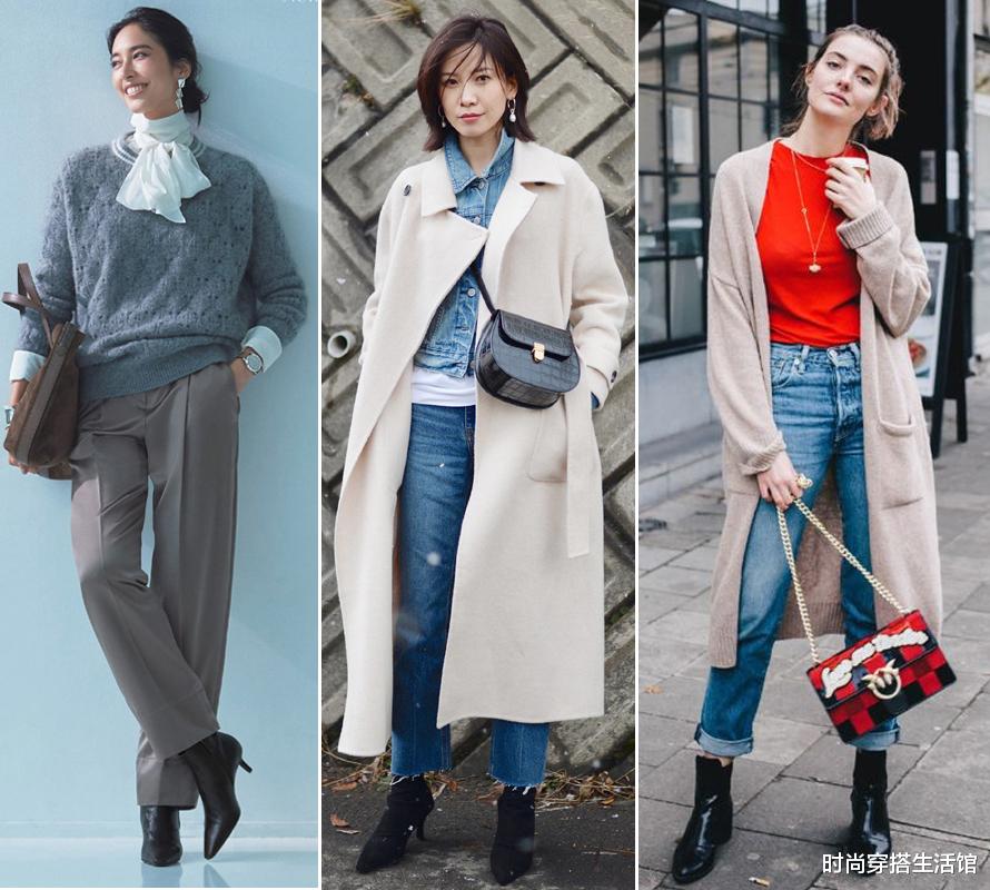 时尚穿搭生活馆 ?这才是秋冬该有的轻熟风穿搭，时髦百搭，不露脚踝也可以很好看