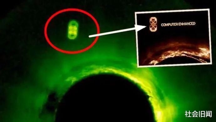 物理学家 银河系疑似有外星人出没,太阳附近被拍到大量飞碟,有传送门从内部开启