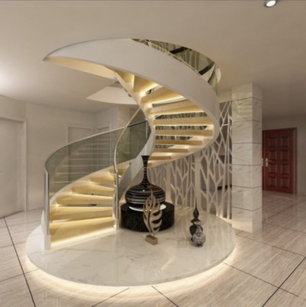 牛人|牛人楼梯的设计太赞了，二楼卧室在半空，犹如天上人间！