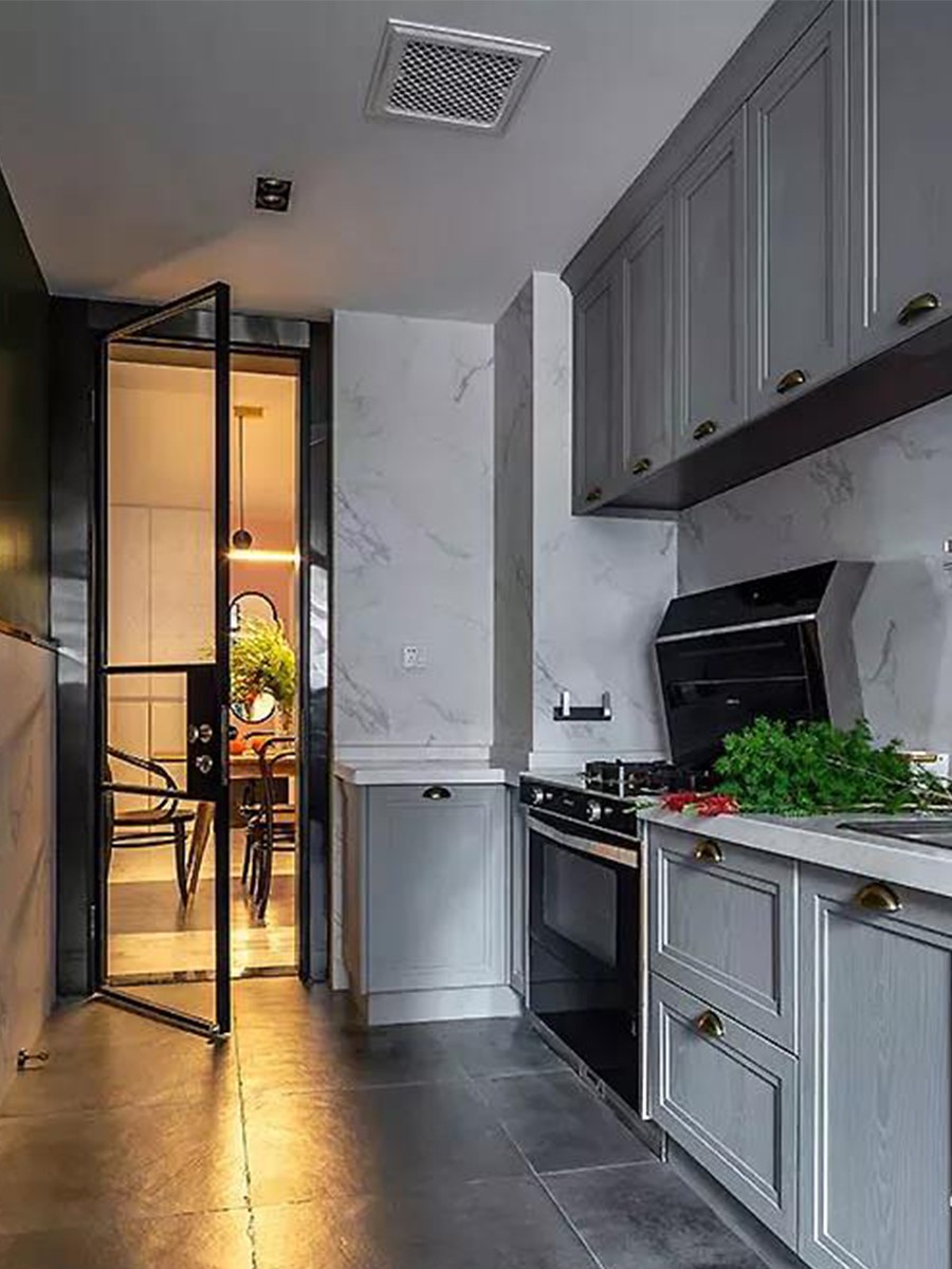 135㎡三房欧式复古美,三代同堂也可以装的很时尚!