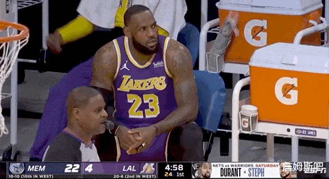 湖人队|湖人上演20分逆转！詹姆斯一记暴力劈扣，现场重复播放了10次