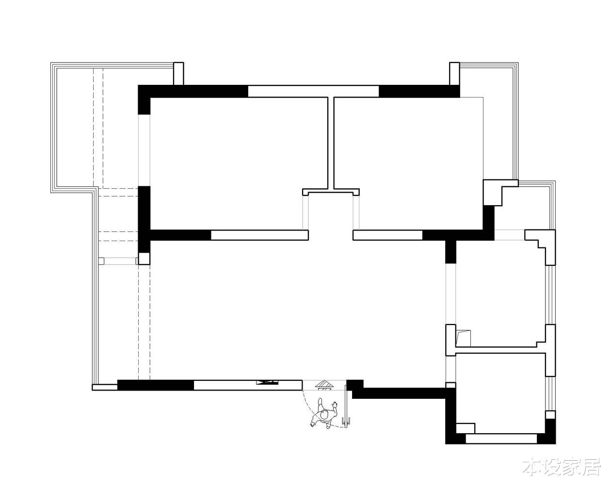 旧房改造|86㎡旧房改造,拒绝过度装修,彰显不简单的气质