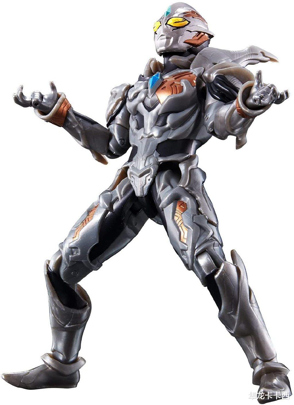 敖烈|黑暗特利迦周边软胶人偶及可动玩具公开 完美展现酷炫的黑暗气质