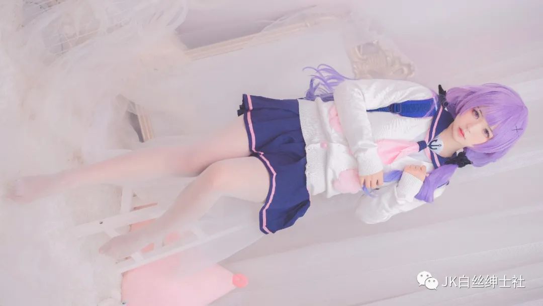 碧蓝航线|cos：碧蓝航线纯白独角兽cos正片@夏木木