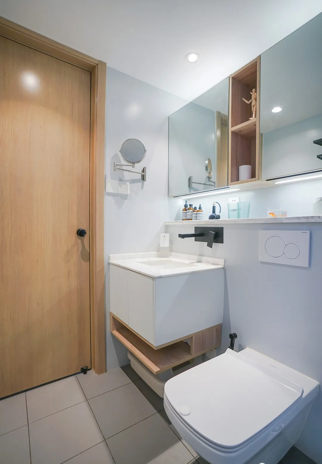 设计fan|107㎡日式风三居室，榻榻米卧室、木盒子阳台，超强的空间利用术！