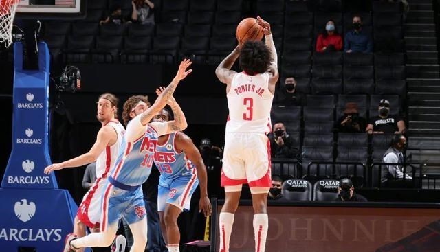 詹姆斯·哈登|NBA常規賽！休斯敦火箭隊被對手逆轉！哈登歐文聯手48分