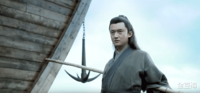 李淳罡|《雪中悍刀行》吴六鼎支竿挑船，李淳罡两脚将船踏进水中，霸气