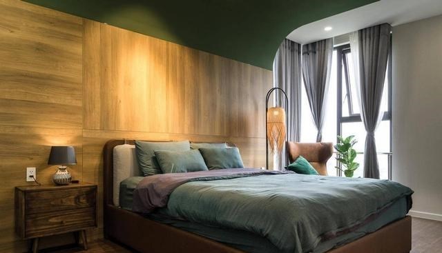 78㎡装出2卧室+书房+衣帽间，并用复古绿填满，小户型值得借鉴