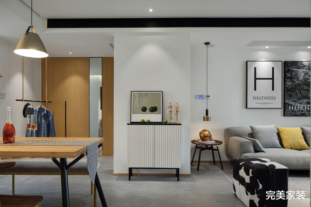 极简三居室的变身秀,用时间展现出美貌,为业主打造理想住宅