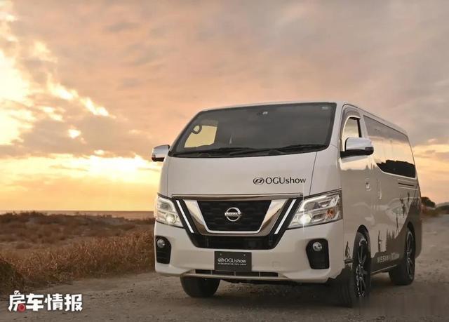 房车|为钓鱼爱好者打造的日产房车，配2.5L汽油机，能住宿还能拉货