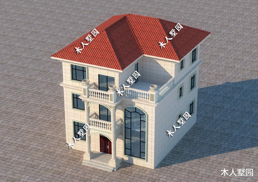 10米宽的农村别墅这样建,简约实用,值得被收藏