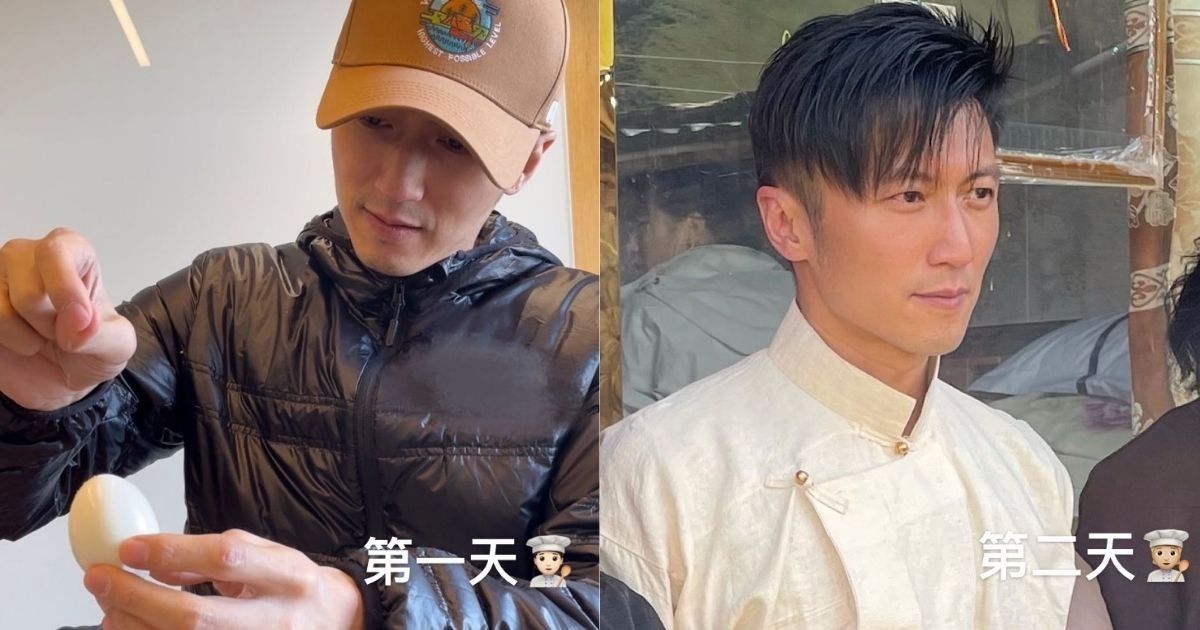 俞灏明|拍节目暴晒没怨言　谢霆锋晒照自嘲：4个色号不同的我