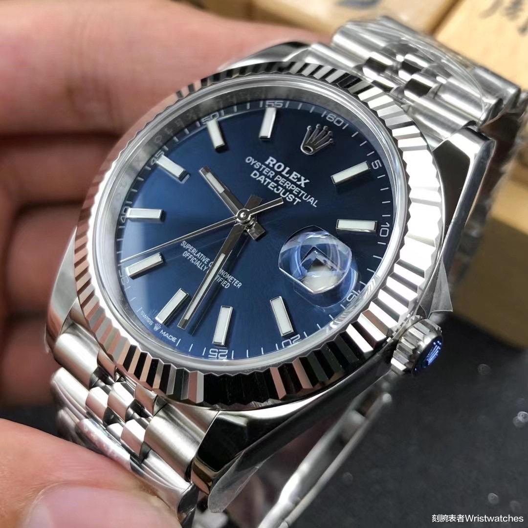 刻腕表者Wristwatches|AR厂劳力士日志V3版蓝盘复刻表能达到乱真水准吗?