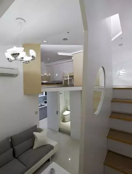 30平小公寓硬是挤出三间房,还宽敞不压抑,教科书般的设计!