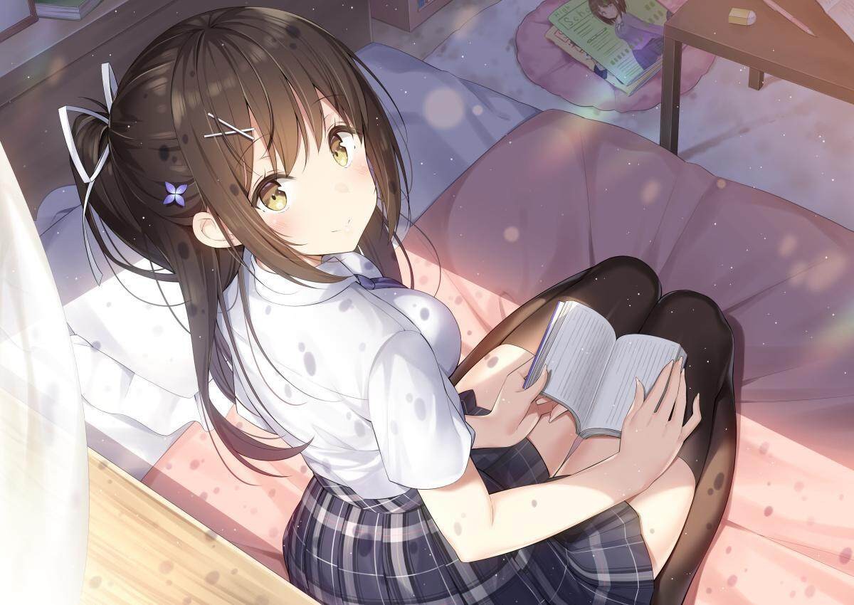 漫画|动漫JK美少女的日常
