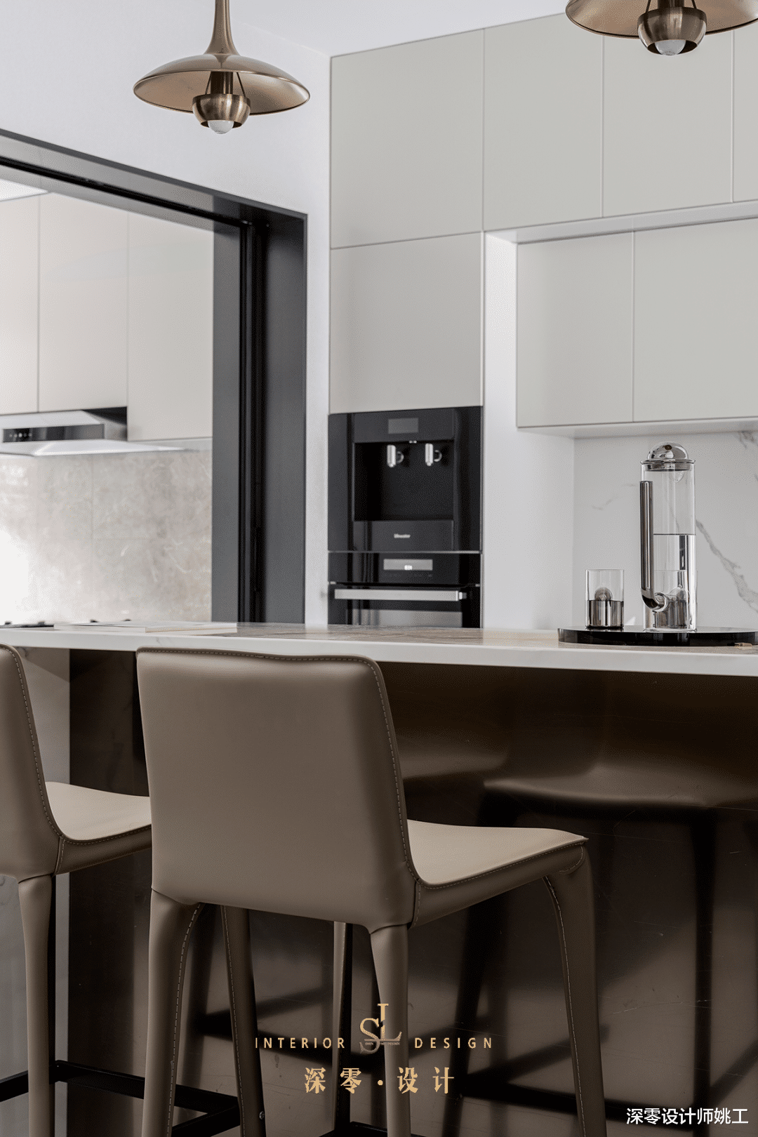 无比羡慕这种别墅，三层300㎡外带小院子，室内现代简约不见土气