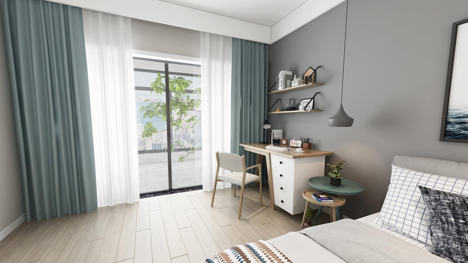 未时——午后时光 北欧风格|珠海粤海国际花园家居设计案例