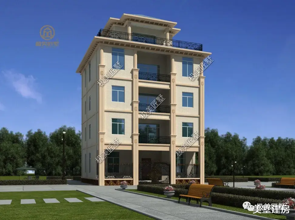 |占地135平，家庭人口多这样建，再也不用蜗居于一隅！