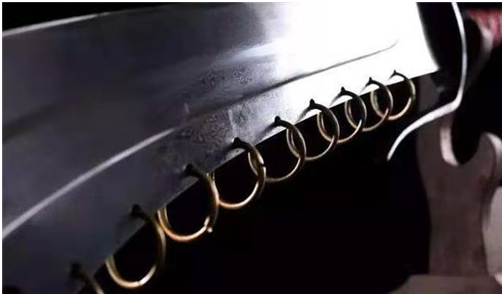 张作霖|古代大刀为何装有铁环？有啥用？老工匠：见到刀上有9环的躲远点