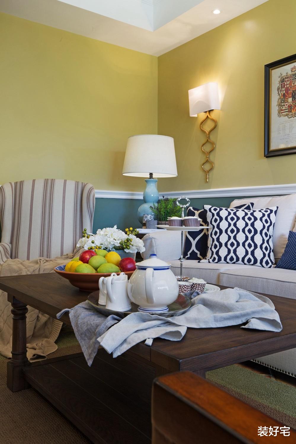 设计师|色彩塑造温馨之家，塑造不一样的美式风，仿佛身处童话之中
