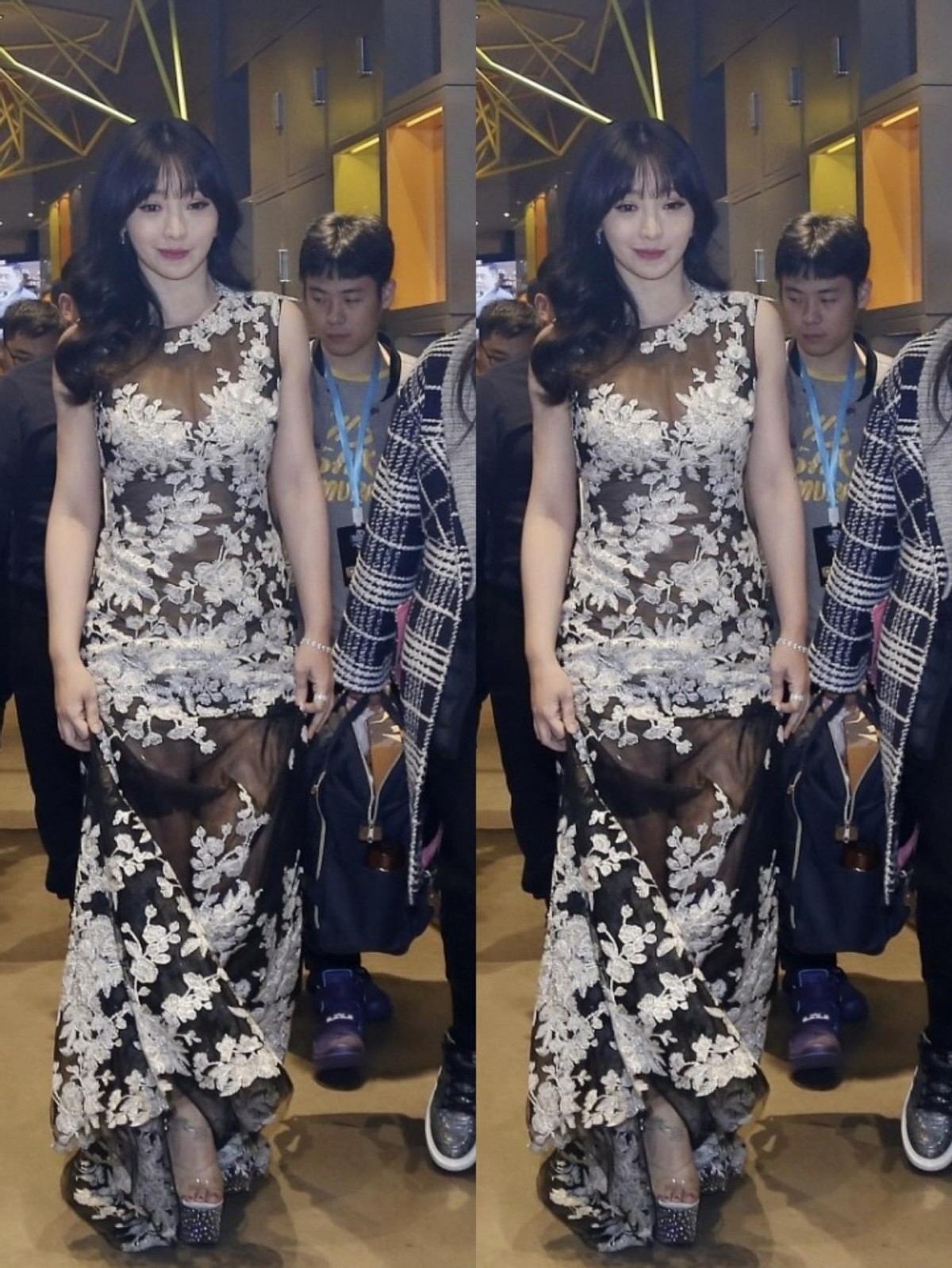 柳岩|柳岩的“0号身材”谁能不爱，裹身长裙秀曲线，撩人却不低俗