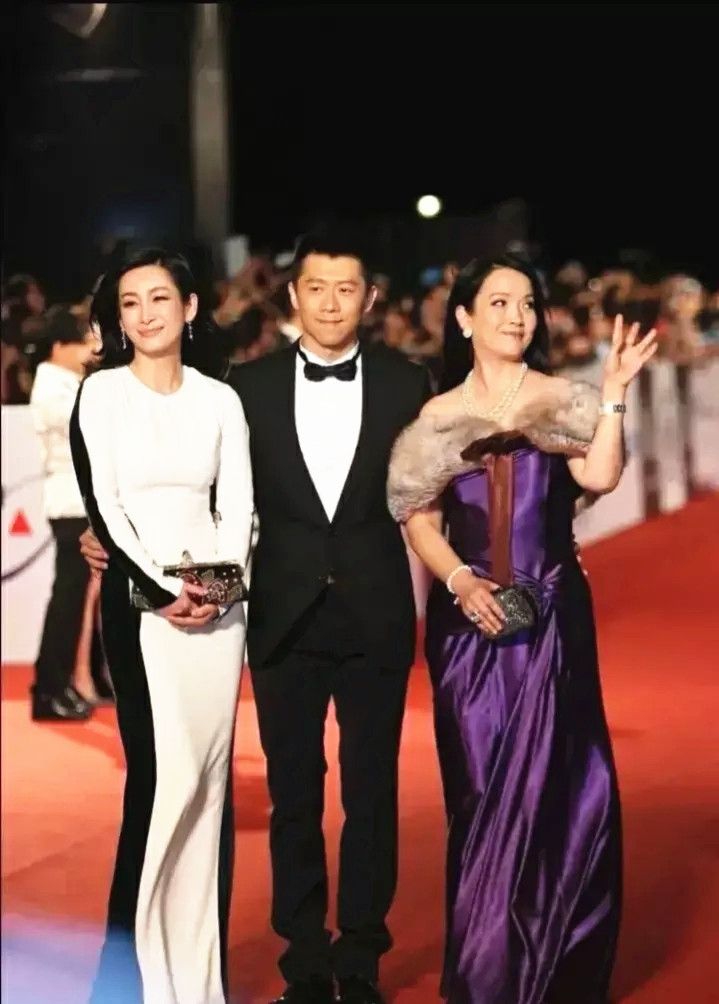 吕丽萍|秦海璐走红毯，被吕丽萍抢了风头，看来女人的富贵气质和年龄无关