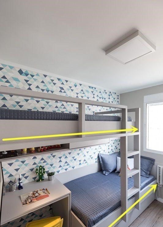 错位|传统上下铺已经淘汰，如今流行错位式设计，互不打扰实现双柜收纳