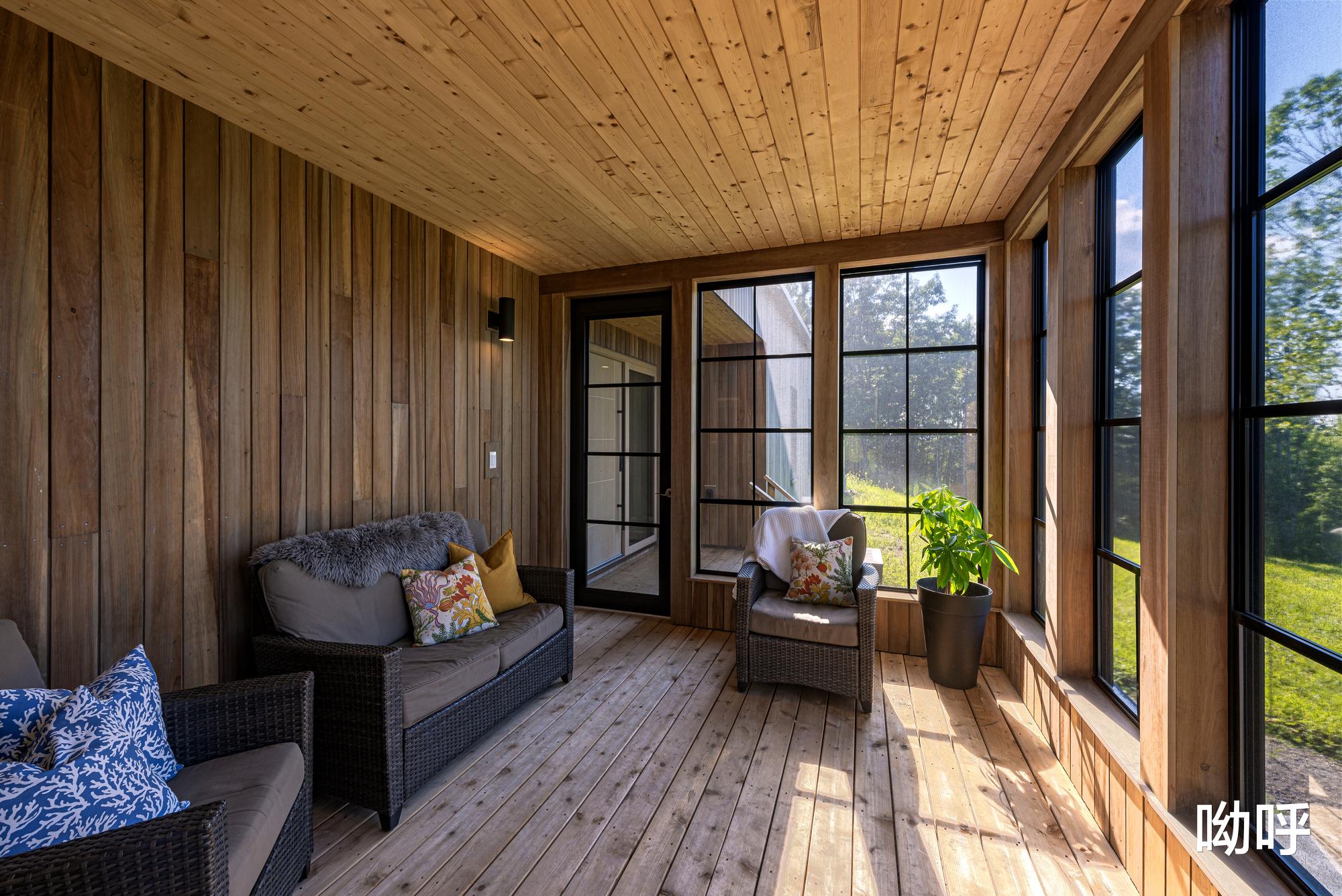 加拿大现代优雅美学木屋