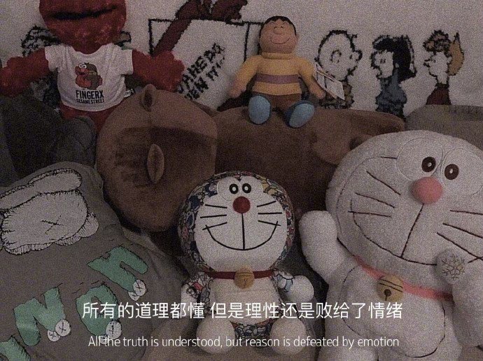 墨陌文案馆|文案 |  所有道理都懂  但是理性还是败给了情绪