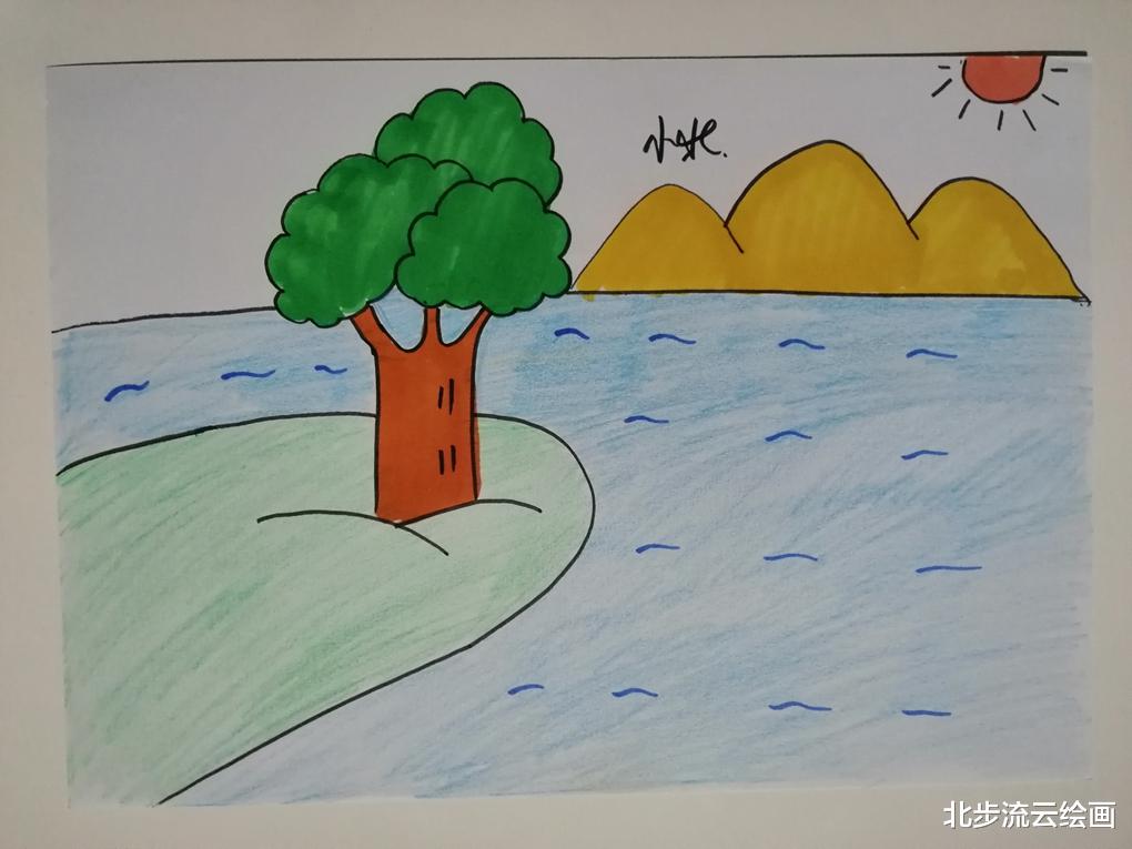 北步流云绘画 孩子不爱画画怎么办，找到原因是关键