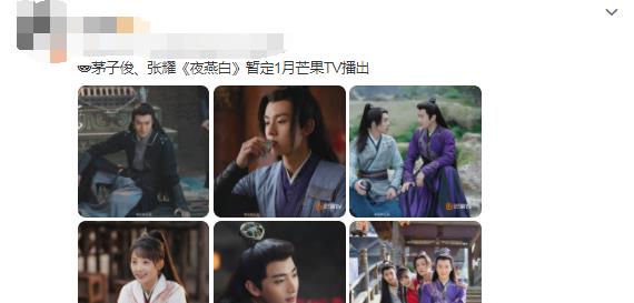 茅子俊|茅子俊新剧定档，打响明年耽改第一枪，错过周子舒后新角色来了！