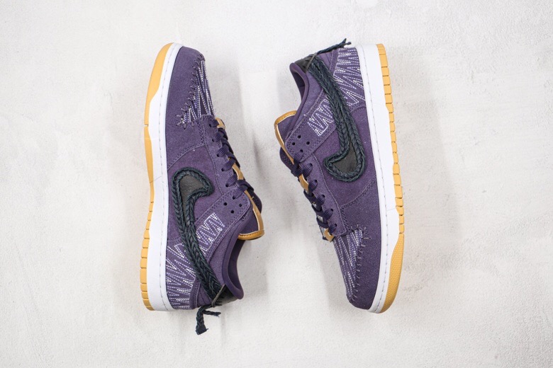 莆田鞋匠|Nk SB Dunk Low 限量色N7紫扣篮系列复古低帮滑板鞋