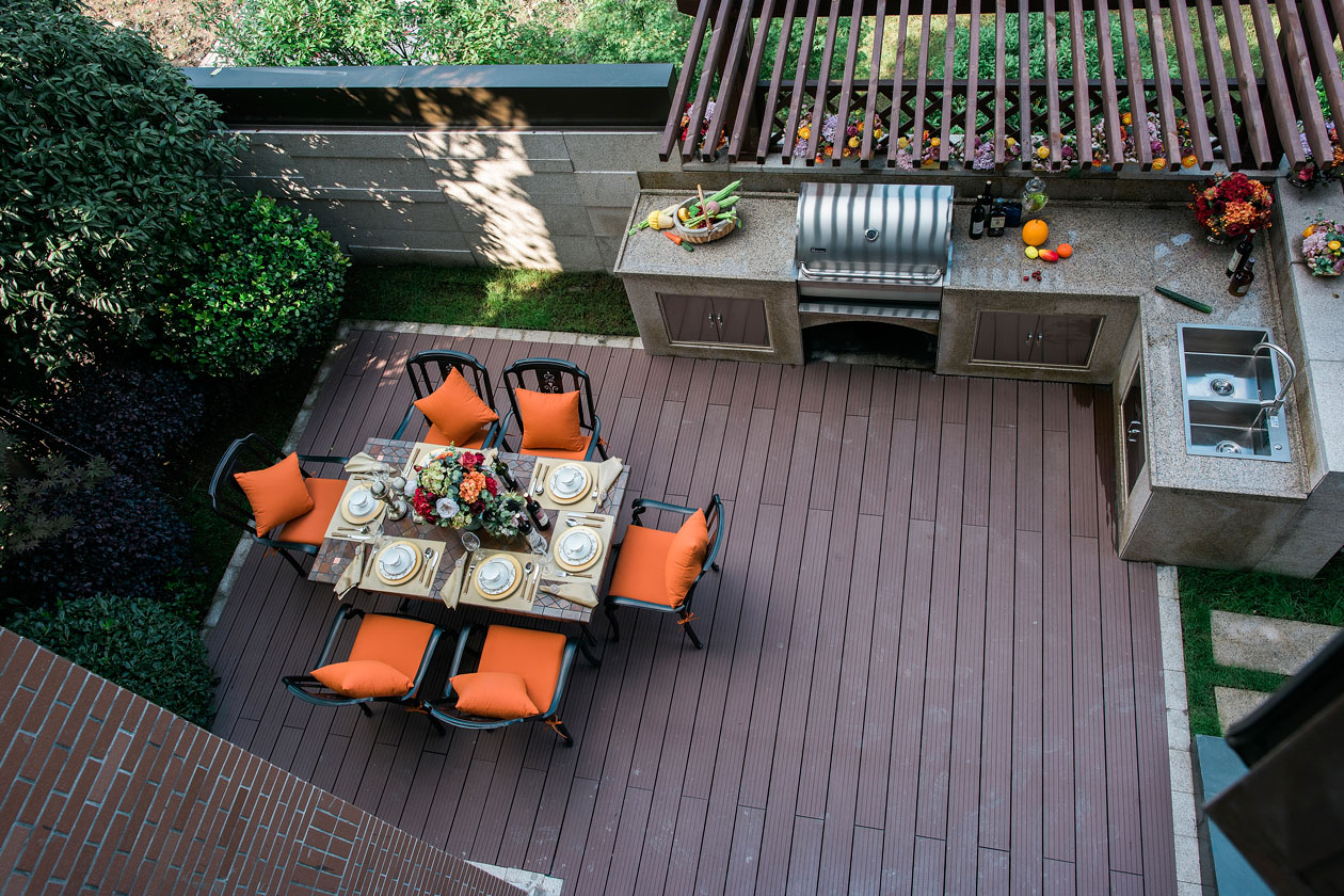 30㎡上下院落花园设计，高颜值低维护，这才是院子正确的打开方式