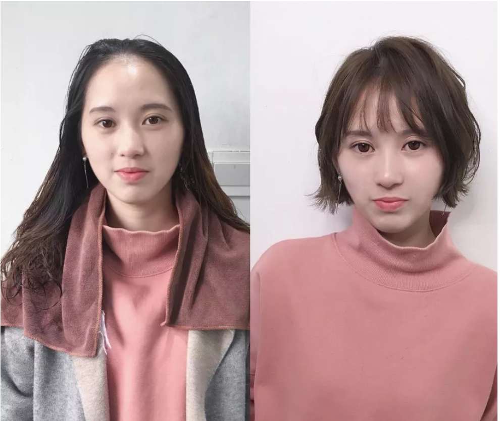 镜子发型|选对发型胜似整容，显小显时尚，你也可以美成18岁