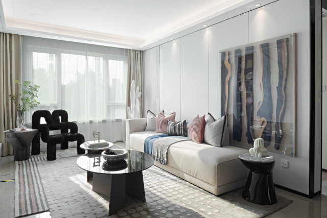 83平北欧风二居室,一个吸引你的家