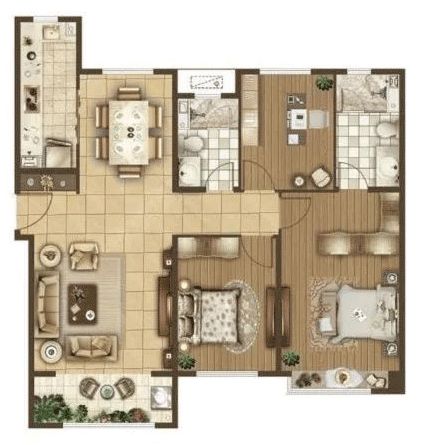 进门没玄关，卫生间直对床？设计师只用两招让全小区都跟风