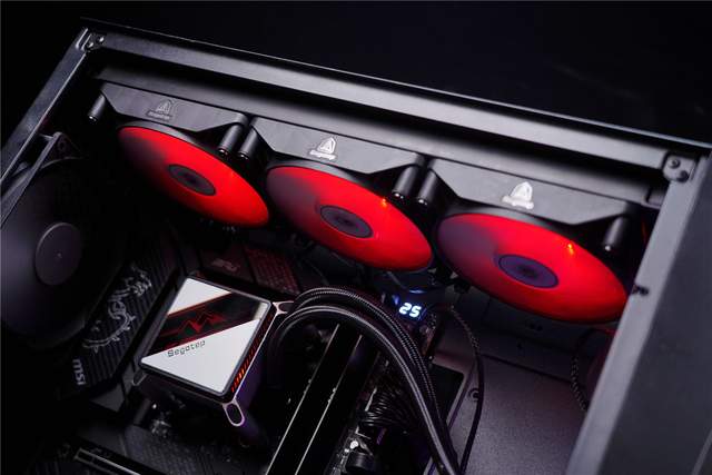 散热器|昆仑冰川雪山来袭，力压12代酷睿处理器-鑫谷昆仑360散热器分享