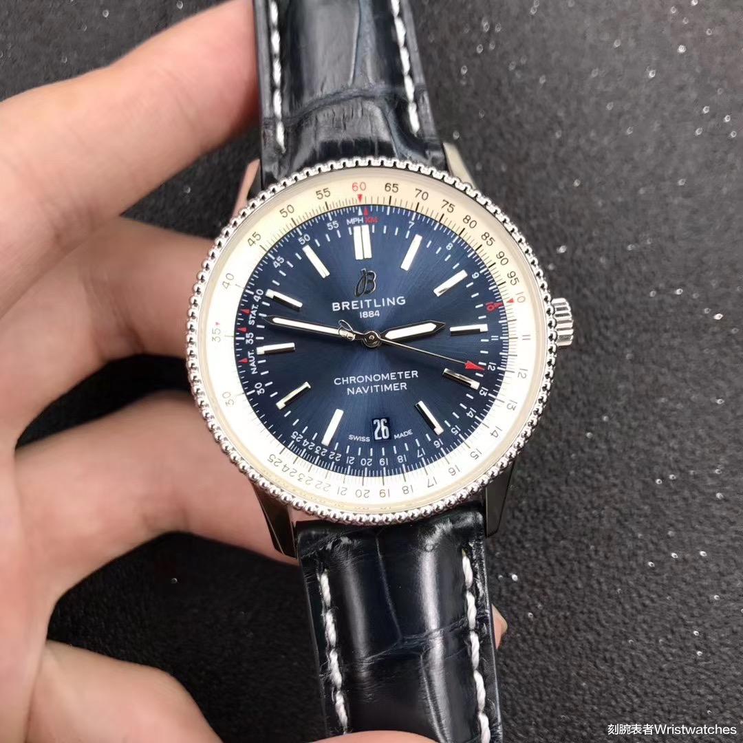 刻腕表者Wristwatches|TF厂百年灵航空计时评测—TF厂航空计时41mm复刻表值得入手吗?