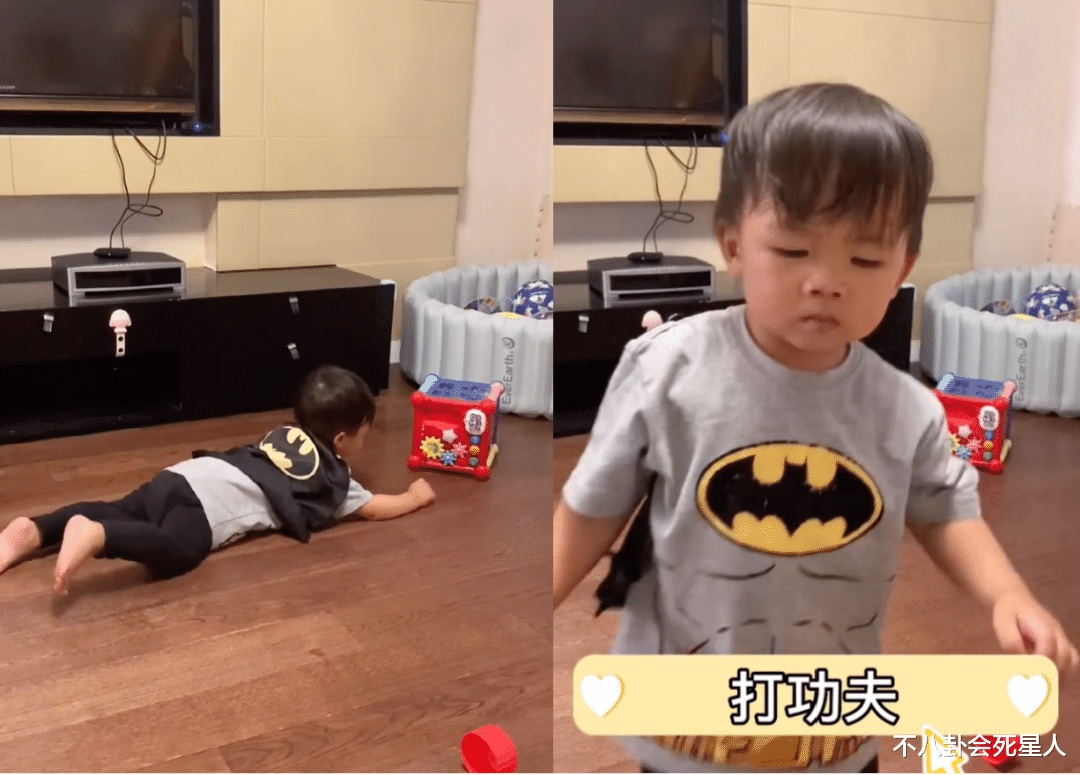 蔡少芬|蔡少芬与儿子同框被嘲像奶奶，生了三胎老得快，她还要赚钱养家