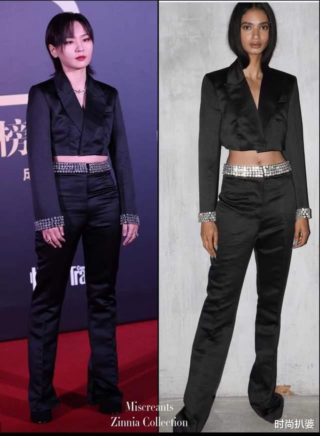 张蓝心|活动红毯造型，张嘉倪把野性风礼服穿出稳重感，佟丽娅生图也惊艳