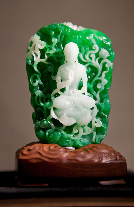 翡翠|当雕刻遇见翡翠，可谓艺术的碰撞！