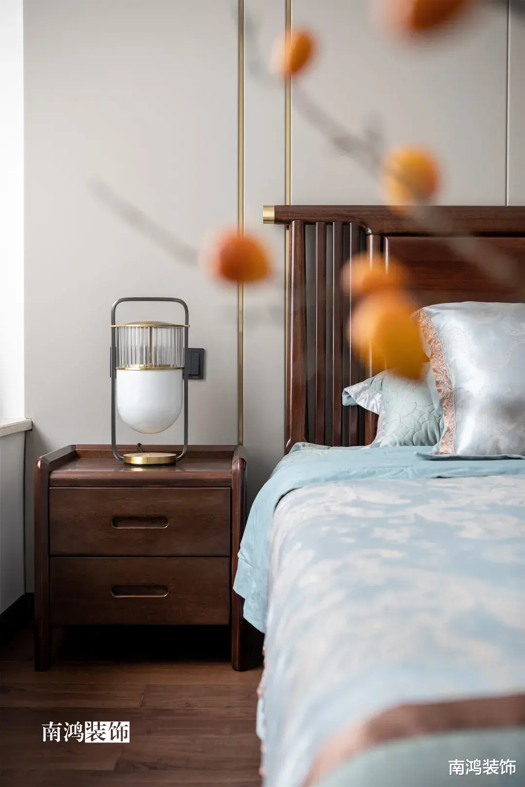 |对称、留白、方圆,204㎡新中式设计,勾勒古典雅致的国风神韵